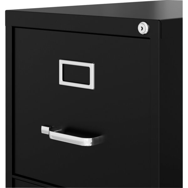 Lorell Fortress Series 22" Commercial-Grade Vertical File Cabinet - Image 2