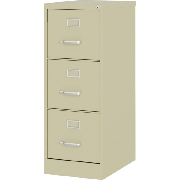 Lorell Fortress Series 22" Commercial-Grade Vertical File Cabinet - Image 3