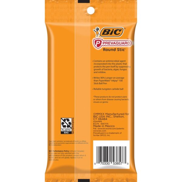 BIC PrevaGuard Round Stic Ballpoint Pen - Image 2