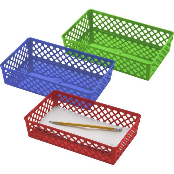 Officemate Achieva Large Supply Baskets - Set of 3