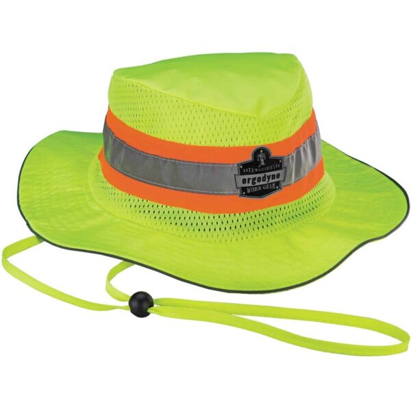 Ergodyne 8935CT HI-Vis Ranger Sun Hat - PVA Cooling