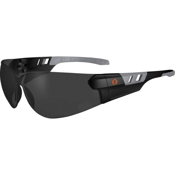 Ergodyne SAGA Anti-Fog Smoke Lens Matte Frameless Safety Glasses / Sunglasses