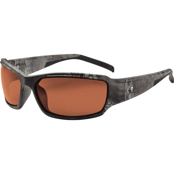 Ergodyne THOR Polarized Copper Lens Kryptek Typhon Safety Glasses