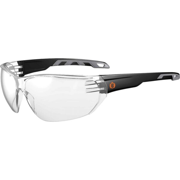 Ergodyne VALI Clear Lens Matte Frameless Safety Glasses / Sunglasses