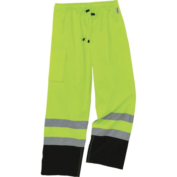 Ergodyne 8915BK Class E Bottom Rain Pants