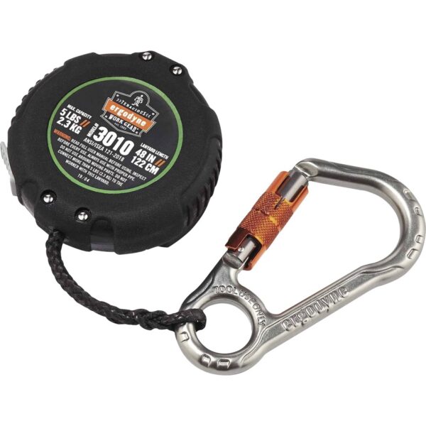 Ergodyne 3010 Retractable Tool Lanyard with Belt Loop Clip