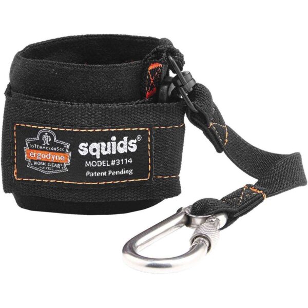 Ergodyne 3114 Pull-on Wrist Lanyard with Carabiner - 3lbs