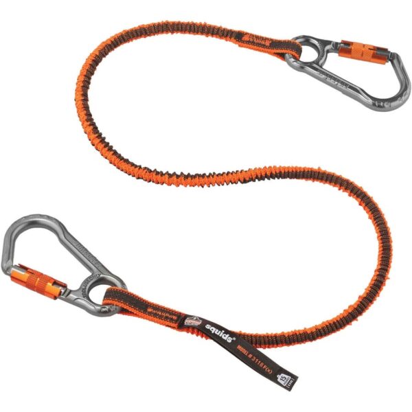 Ergodyne 3118F(x) Tool Lanyard Dual Locking Carabiner - 15lbs