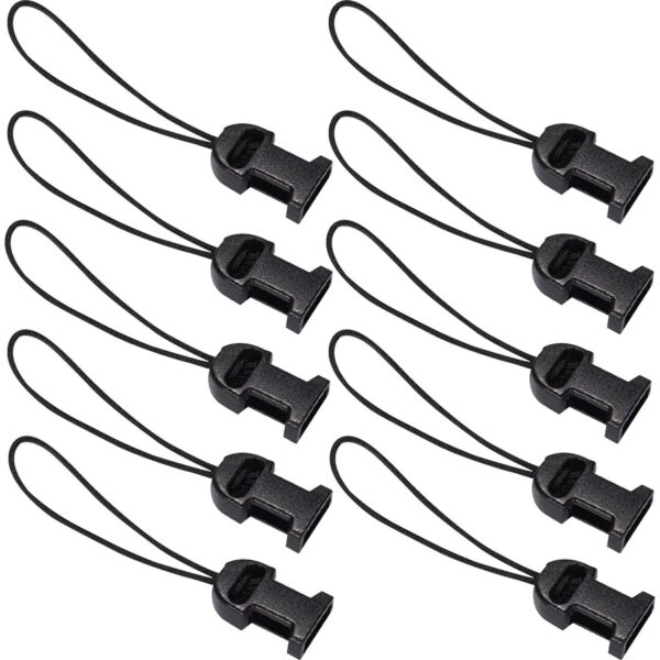 Ergodyne 3133 Barcode Scanner Lanyard - Loop Attachment Replacements (10-Pack)