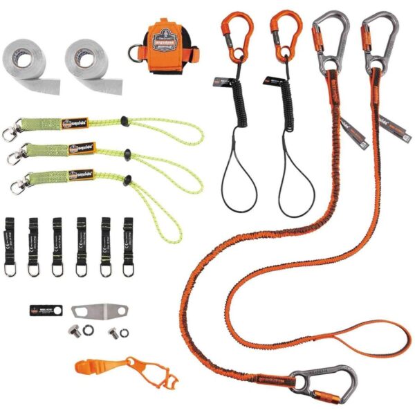 Ergodyne 3184 Concrete Finisher & Mason's Tool Tethering Kit