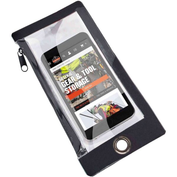 Ergodyne 3760 Plus Clear Phone Pouch and Trap