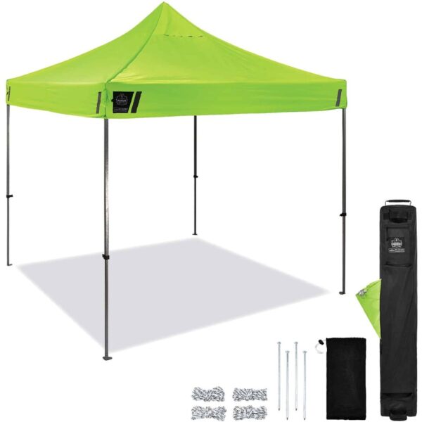 Ergodyne 6000 Heavy-Duty Pop-Up Tent - 10ft x 10ft / 3m x 3m