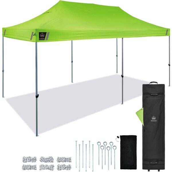 Ergodyne 6015 Heavy-Duty Pop-Up Tent - 10ft x 20ft / 3m x 6m