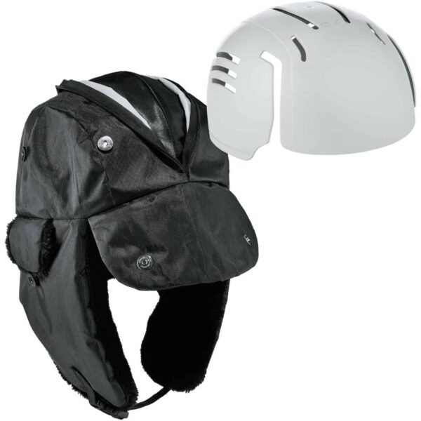 Ergodyne 6802ZI Kit Zipper Trapper Hat w/ Universal Bump Cap