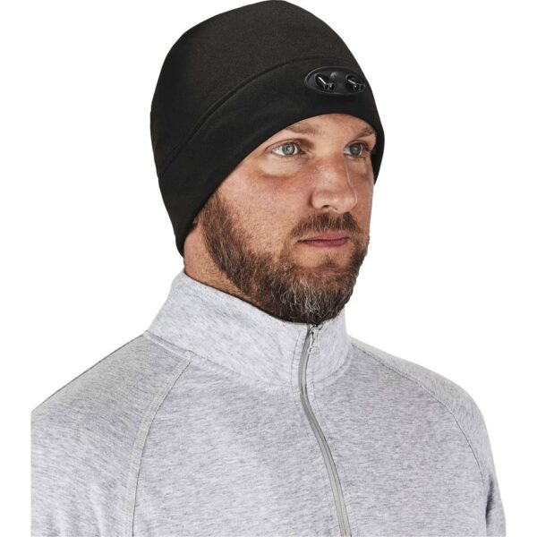 Ergodyne 6804 Skull Cap Beanie Hat with LED Lights