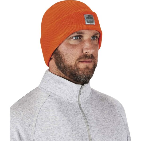 Ergodyne 6806 Cuffed Rib Knit Beanie Hat