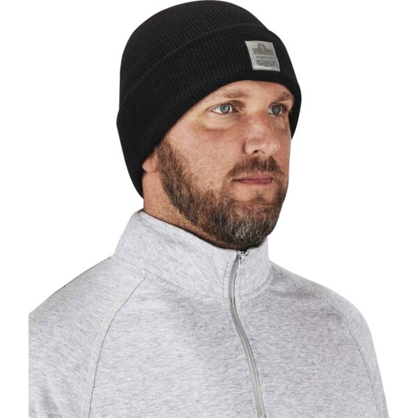 Ergodyne 6806 Cuffed Rib Knit Beanie Hat