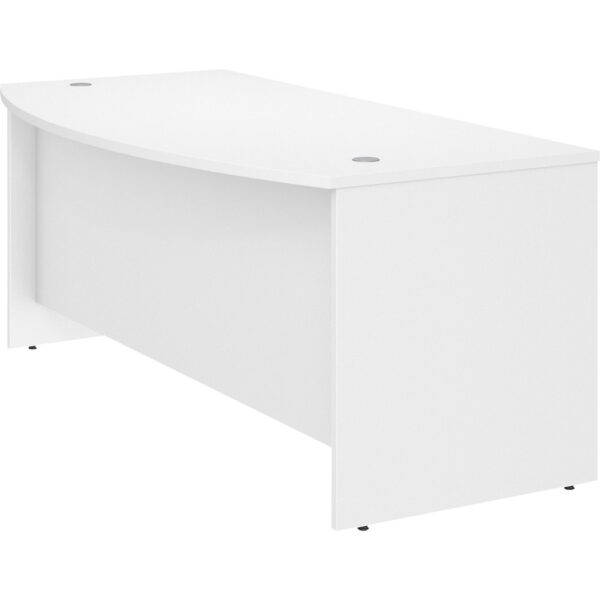 Bush Business Furniture Studio C 72w X 36d Bow Front Desk - Image 3