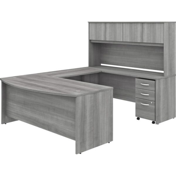 Bush Business Furniture Studio C Desk/Hutch/File Cabinet Set