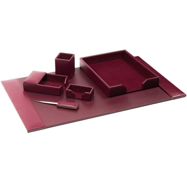 Dacasso Bonded Leather Desk Set