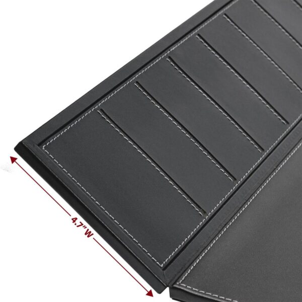 Dacasso Leather Folding Side Rails Desk Mat - Image 3