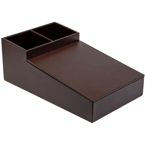 Dacasso Leatherette Coffee Condiment Organizer - Image 4