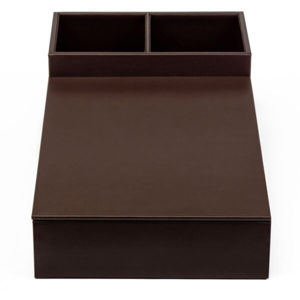 Dacasso Leatherette Coffee Condiment Organizer