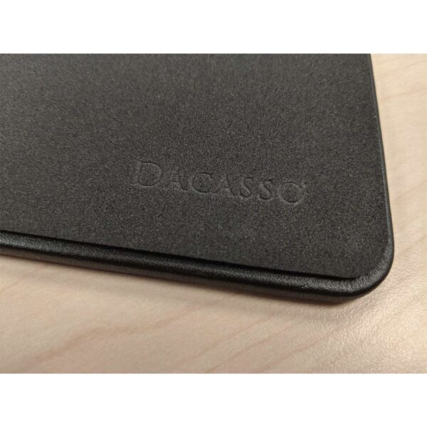 Dacasso Glass Tabletop Leather Conference Pad - Image 3