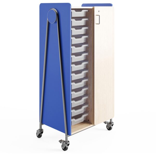 Safco Whiffle Typical Double Rolling Storage Cart