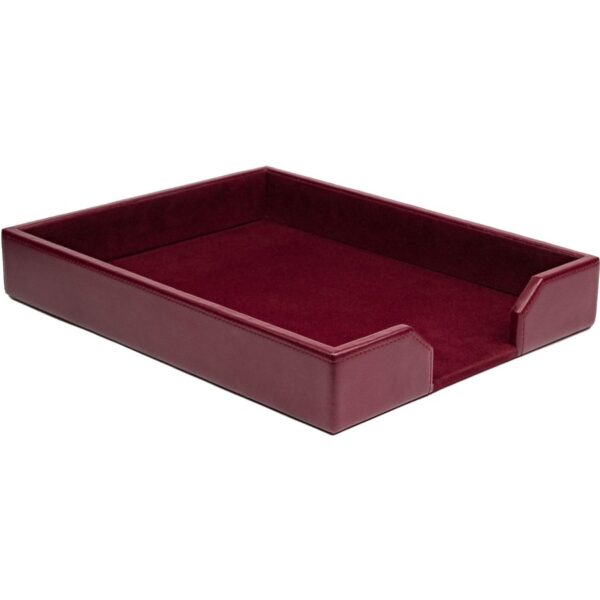 Dacasso Bonded Leather Letter Tray - Image 2