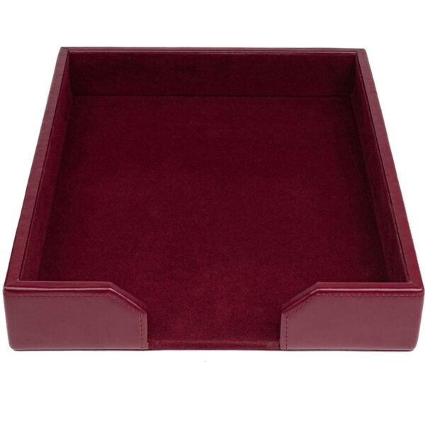 Dacasso Bonded Leather Letter Tray - Image 3