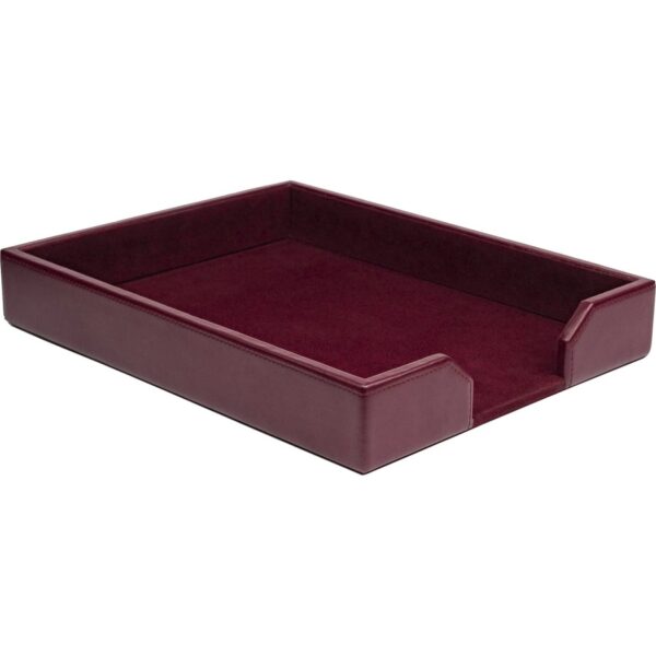 Dacasso Bonded Leather Letter Tray