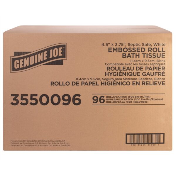 Genuine Joe 2-ply Bath Tissue - Image 4