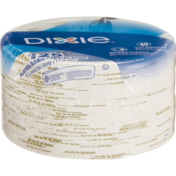 Dixie Pathways 7" Medium-weight Paper Plates by GP Pro