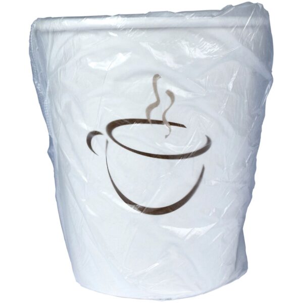 RDI 9 oz Single Wall Wrapped Hot Paper Cups