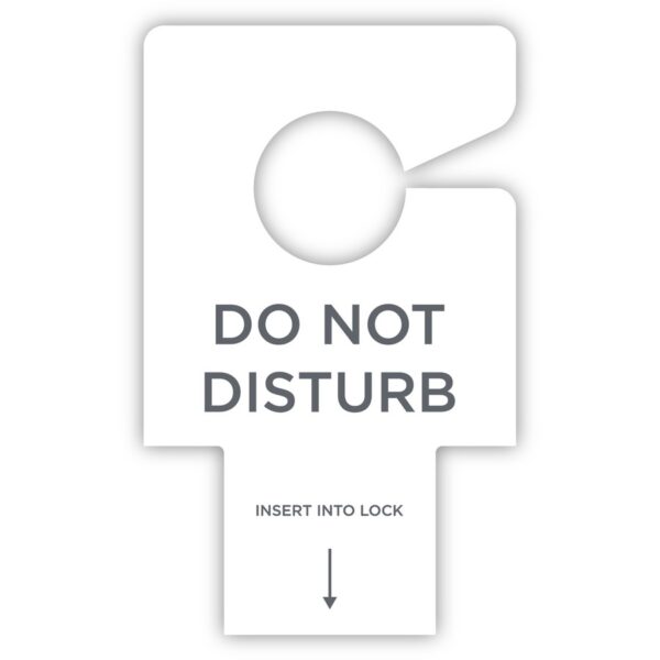 RDI Electric Lock Do-Not-Disturb Sign