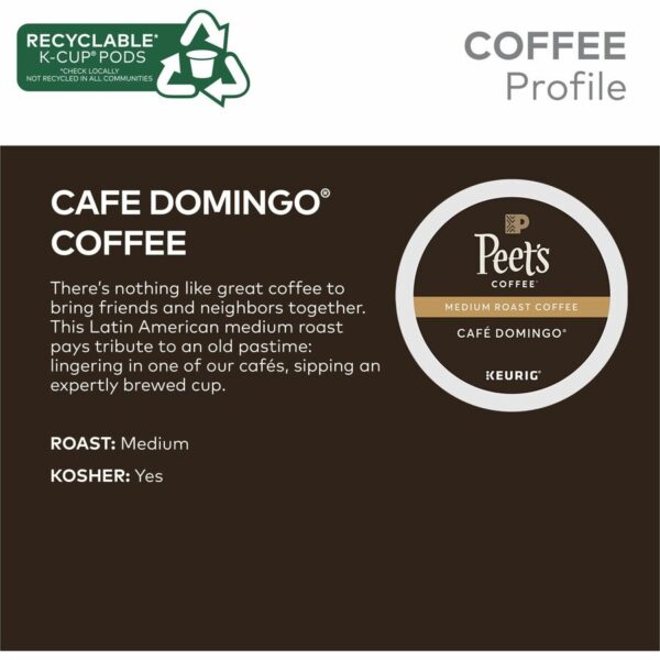 Peet's Coffee® K-Cup Cafe Domingo Coffee - Image 5