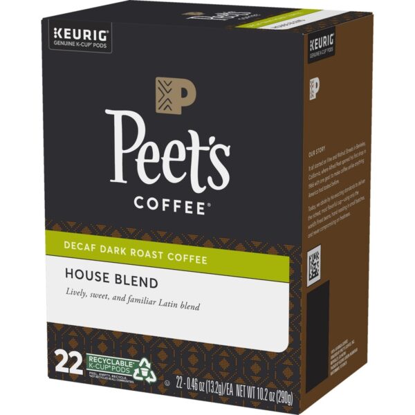 Peet's Coffee® K-Cup House Blend Decaf Coffee - Image 2