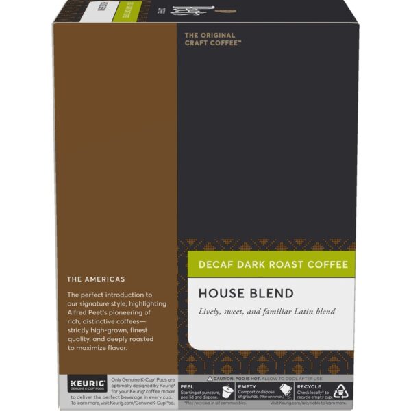 Peet's Coffee® K-Cup House Blend Decaf Coffee - Image 4