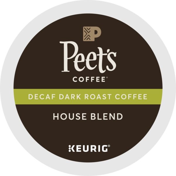 Peet's Coffee® K-Cup House Blend Decaf Coffee