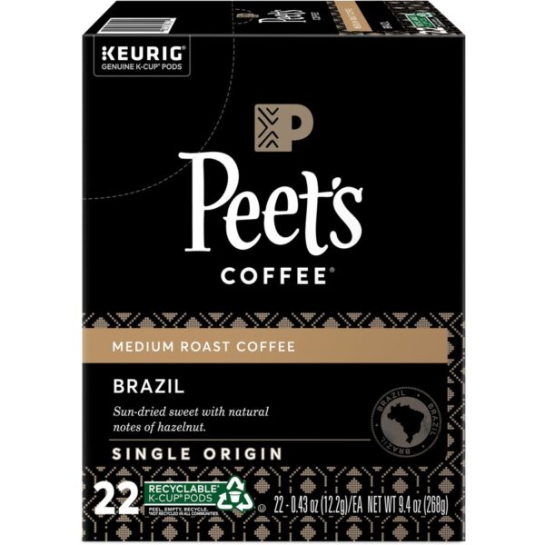 Peet's Coffee® K-Cup Brazil Coffee - Image 4