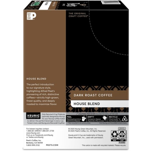 Peet's Coffee® K-Cup House Blend Coffee - Image 4