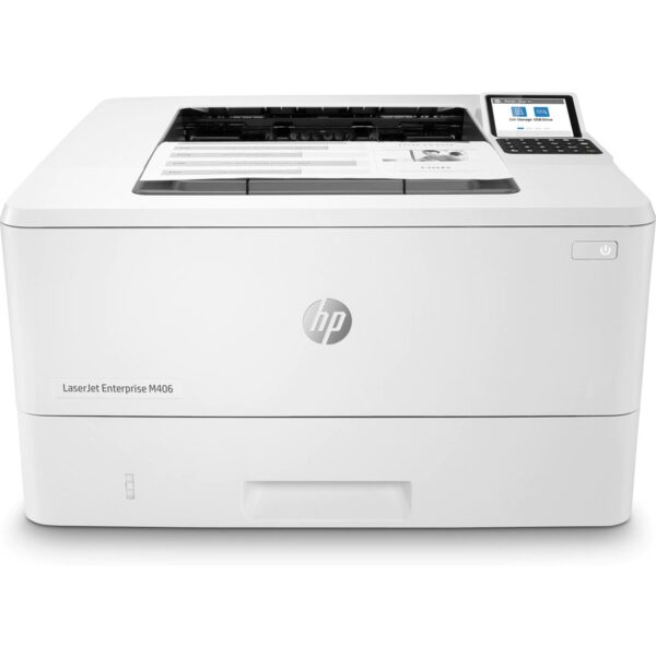 HP LaserJet Enterprise M406dn Desktop Laser Printer - Monochrome - Image 4