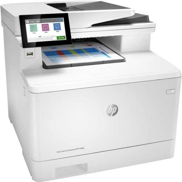 HP LaserJet Enterprise M480f Laser Multifunction Printer - Color - Image 4