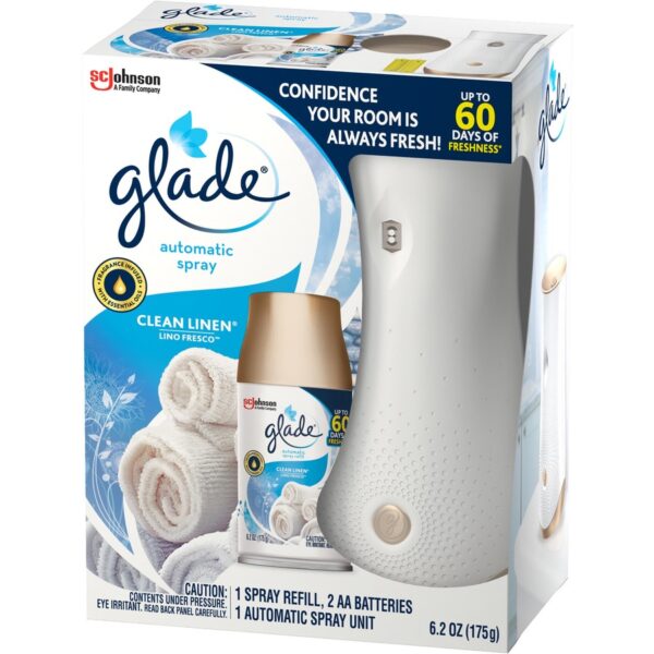 Glade Clean Linen Automatic Spray Kit - Image 2