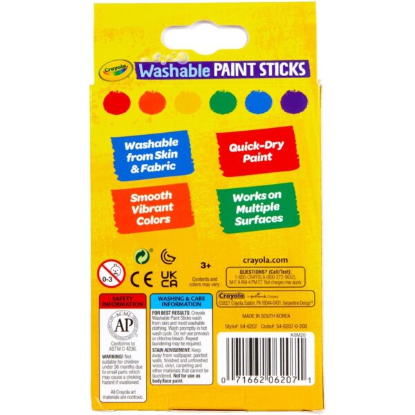 Crayola Washable Paint Sticks - Image 3