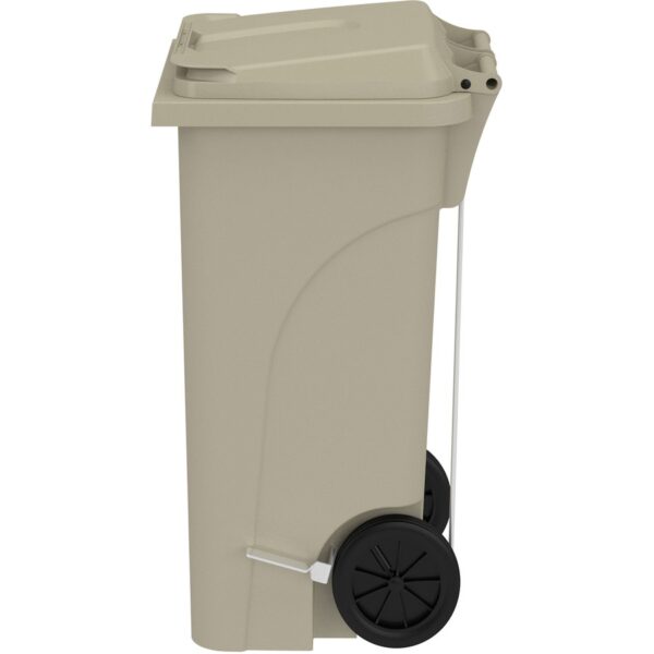 Safco 32 Gallon Plastic Step-On Receptacle - Image 2