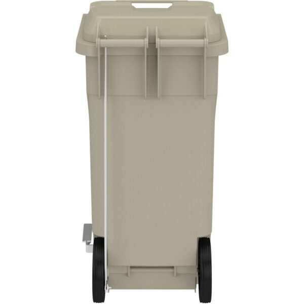 Safco 32 Gallon Plastic Step-On Receptacle - Image 3