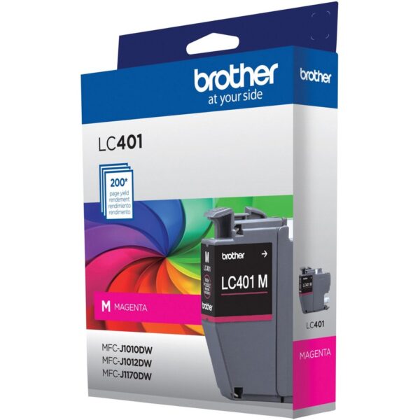 Brother LC401MS Original Standard Yield Inkjet Ink Cartridge - Single Pack - Magenta - 1 Each - Image 2