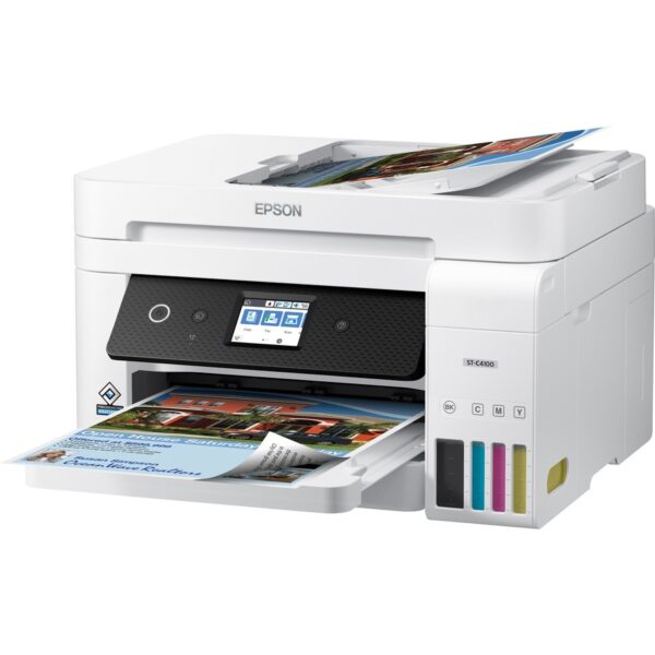 Epson WorkForce ST-C4100 Wireless Inkjet Multifunction Printer - Color - Image 3